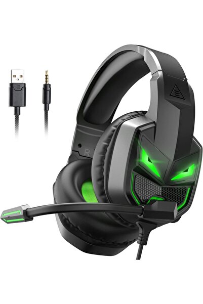erorex Gaming Headset Xbox One Ps4 Pc Ps5 Mobile Devices Gaming Headset Noise Cancelling Microphone Over