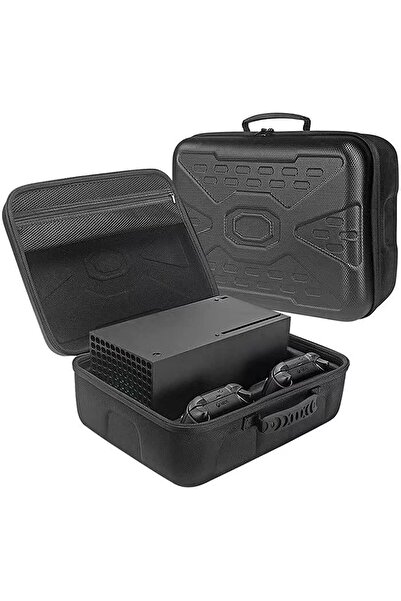 erorex Travel Case Compatible Xbox Series S Hard Shell Series S Carrying Case Protective Foam Compartments