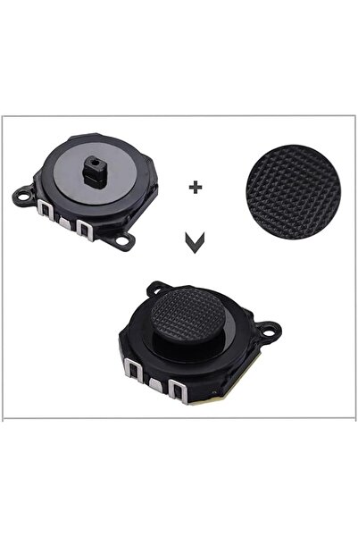erorex 2Pcs 3D Button Analog Joystick Stick Module Replacement Compatible Psp 1000 3D Analogue Joystick