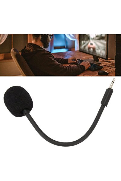 erorex Detachable Microphone Mic Fits Quantum 100 Gaming Headsets Noise Cancelling Replacement Mic 2.5Mm