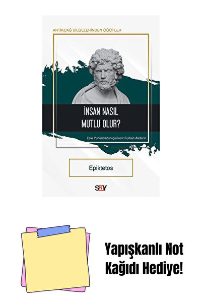 Say Yayınları İnsan Nasıl Kendisinin Efendisi Olur ? + Yapışkanlı Not Kağıdı