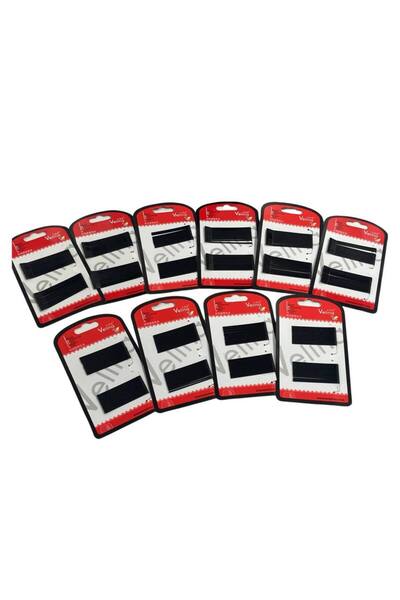 velina 10-Pack Black Wire Clamp Set