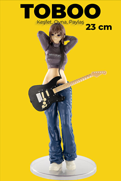 shop Hitomio 16 Guitar Sister ( Gitar Kız ) Anime Figür – 23cm Koleksiyon Mod...