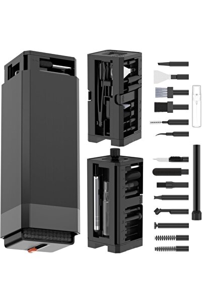 Choice1 مجموعة تنظيف عميق متعددة الوظائف 32 في 1 باللون الأسود 20/32 في 1 لمن...