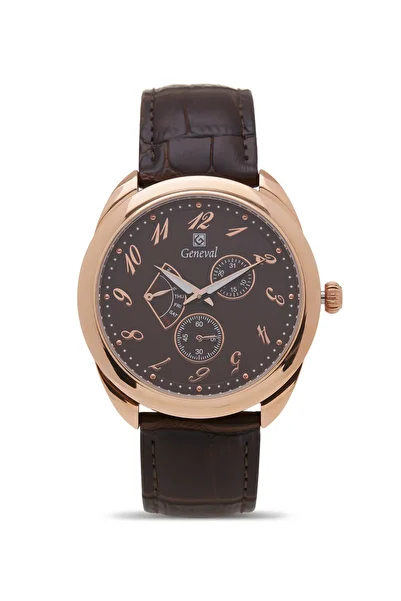 GENEVAL Men's Analog Watch GL1513ROO - 37 mm