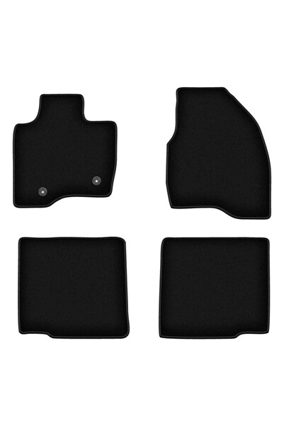 shumee Covorașe BASIC negre din velur pentru: Ford Explorer MK5 SUV (2010-2019)