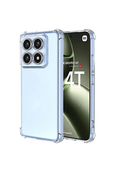 bestcase ® Carcasă antișoc pentru Xiaomi 14T, transparentă