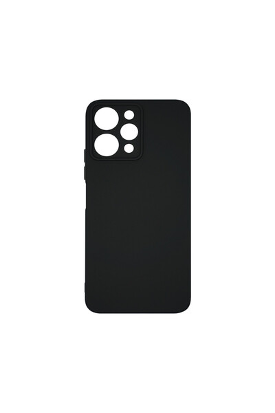 bestcase Husă premium din silicon pentru Xiaomi Redmi 12 4G, neagră