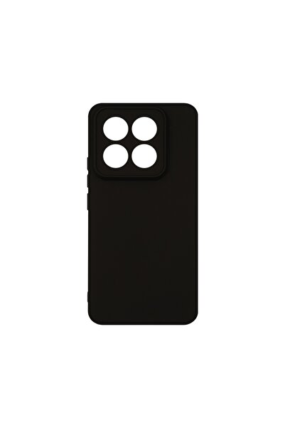 bestcase Husă subțire din silicon pentru Xiaomi 14T Pro, neagră mată
