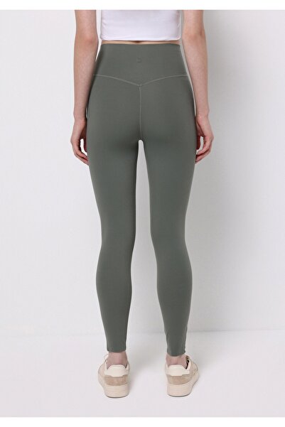 Colin's Γυναικείο πράσινο πλεκτό κολάν Slim Fit