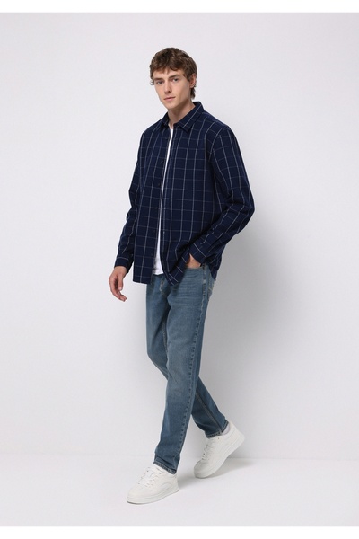 Colin's Regular Fit Men's Green Jean Trousers