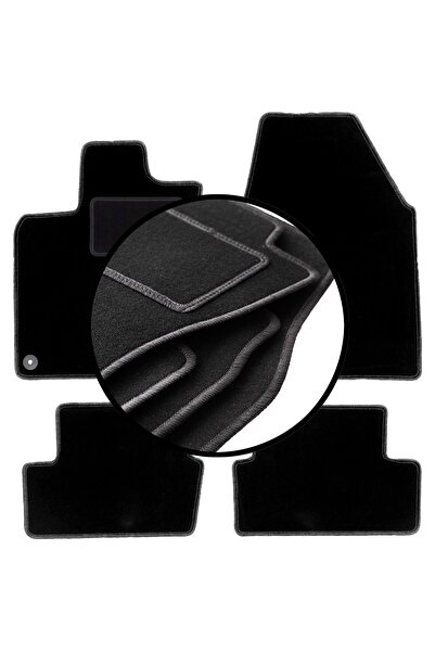 shumee Set complet de covorașe velur pentru: Nissan Qashqai I J10 crossover (...