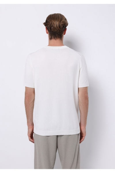 Colin's Regular Fit Men's White Sweater