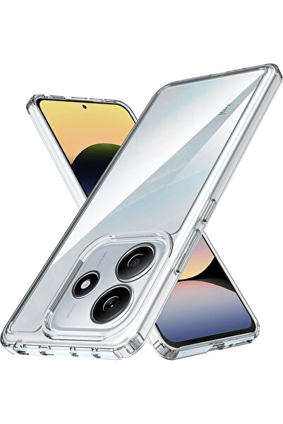 bestcase ® Αντικραδασμική θήκη για Xiaomi Redmi Note 14 5G, διαφανής