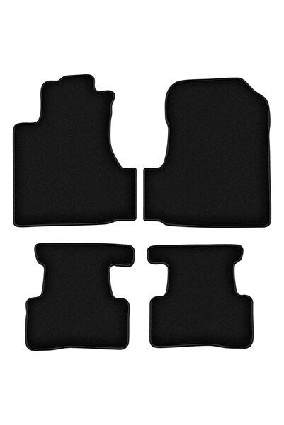 shumee Covorașe BASIC negre din velur pentru: Honda CR-V III SUV (2006-2011)