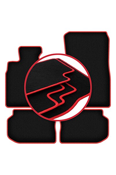 shumee Covorașe auto CARLUX-RED pentru: BMW 5 F10 sedan (2010-2013)