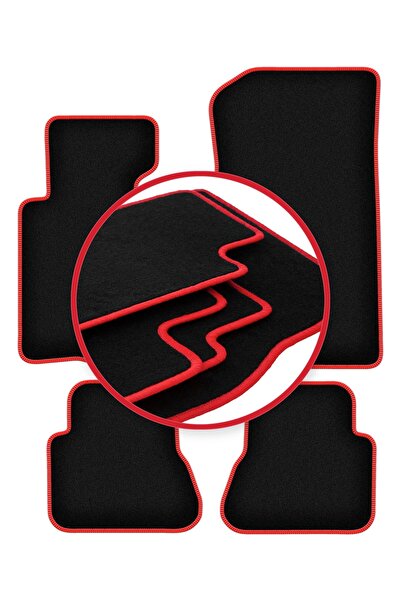 shumee Covorașe auto CARLUX-RED pentru: BMW 3 E46 cabrio (2000-2007)