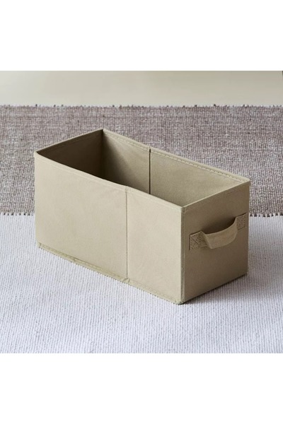 Home Box Olive Cube Fabric Box - 15.5x33x16.5 cm
