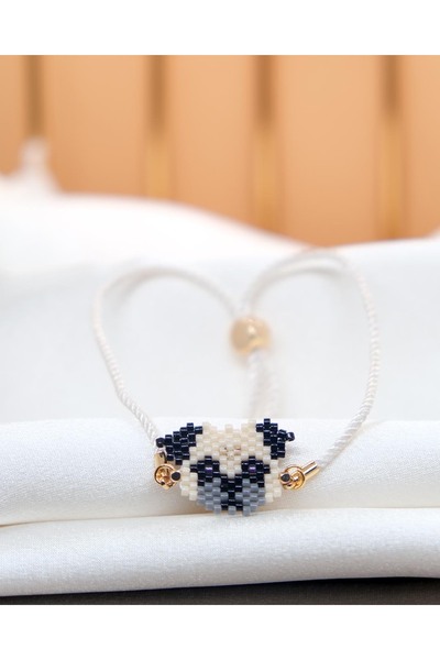 Miniklisi Pug Bracelet Miyuki