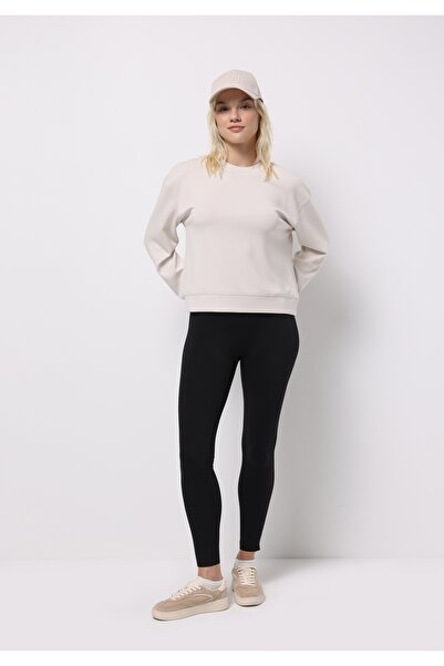 Colin's Slim Fit Women's Black Knitted Leggings