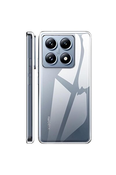 bestcase Carcasă transparentă din silicon 2 mm pentru Xiaomi 14T, transparentă