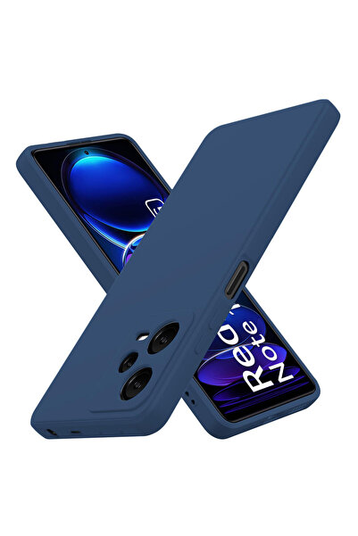 bestcase ® Θήκη σιλικόνης Premium για Xiaomi Redmi Note 12 5G, σκούρο μπλε