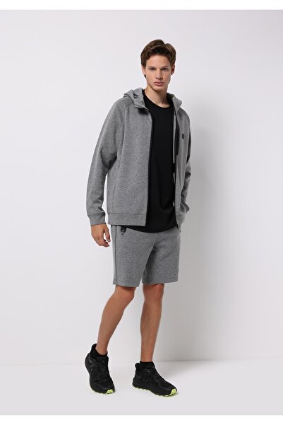 Colin's Regular Fit Mid Waist Plain Men's Anthracite Shorts