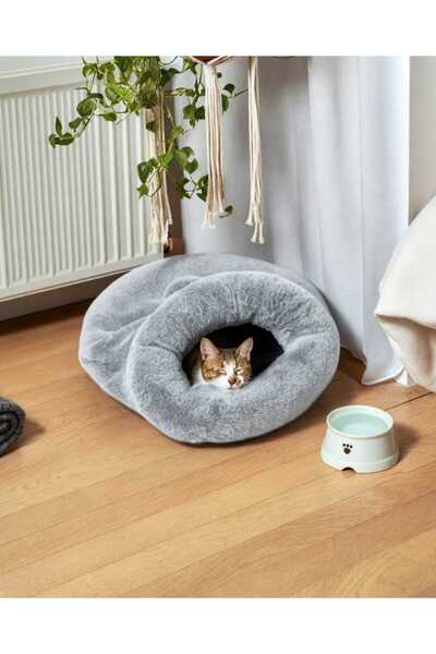 OEM Culcus, Soft and Fluffy Bed for Dogs and Cats, GREY