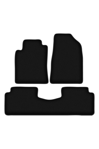 shumee Covorașe BASIC negre din velur pentru: Toyota Camry V sedan (1996-2001)