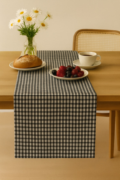 MEKİK BUTİK Runner de lenjerie de pat din lenjerie de pat - 40x140 cm