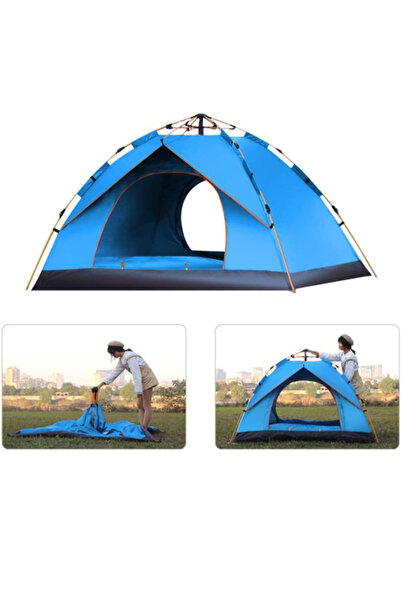 Generic Portable Outdoor Pop Up Tent Water-Resistant Sun Protection Camping Tent for 1-2 People