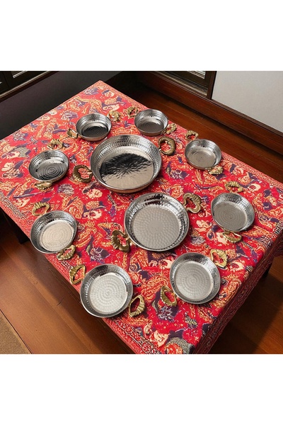 BARITCIOGLU Copper Sahan Team Breakfast Menemen Omelette Pans