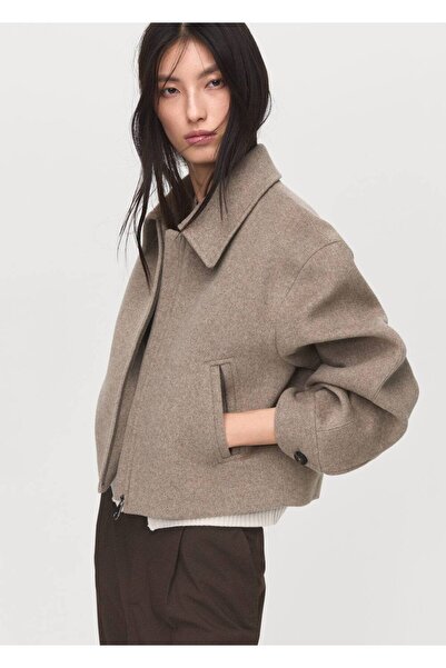 MANGO Woman Yün bomber ceket