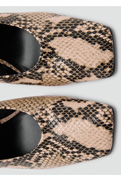 MANGO Woman Strass taşlı topuklu ayakkabı