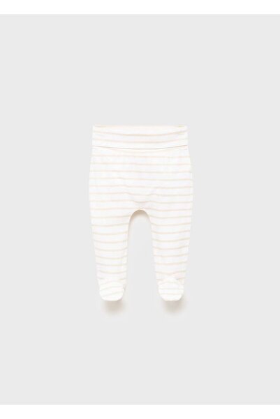 MANGO Baby Çizgili pamuklu tayt