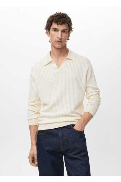 MANGO Man Ribana triko polo kazak