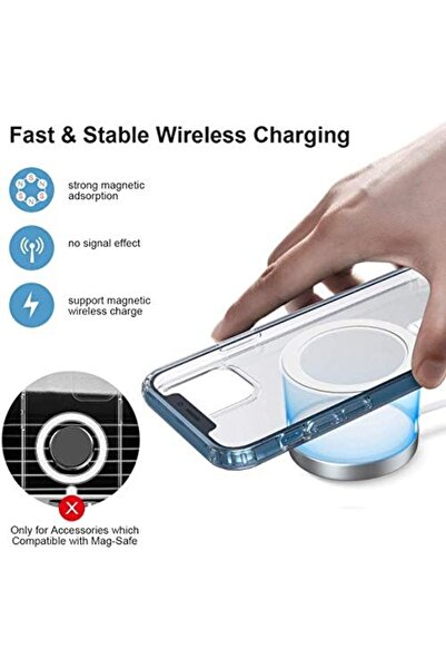 Generic Magnetic Matte Case for iPhone 11 | Transparent