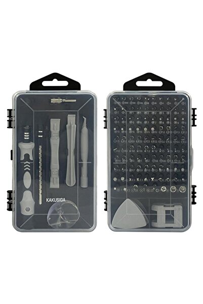 REDz Accessories Complete Screwdriver Set, 114 Pieces, Durable Case, Black