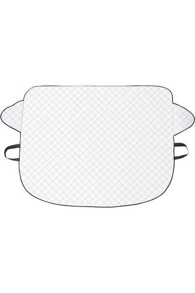 Elindor Windshield Sunshade, 3 Magnets, Anti-Frost, 4-Layer Material, Universal, 183 x 116 cm