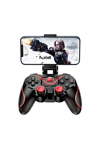 REDz Accessories Gamepad KSC-711, autonomie baterie 8 ore, baterie 400mAh, negru