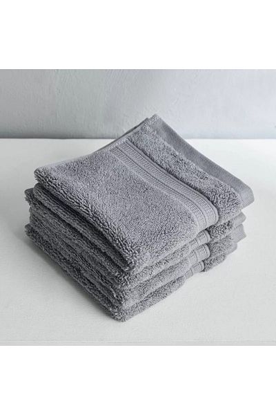 Home Box Air Rich 4-Piece Face Towel Set - 30x30 cm