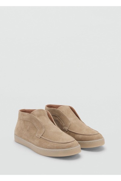 MANGO Man Süet deri yarım bot