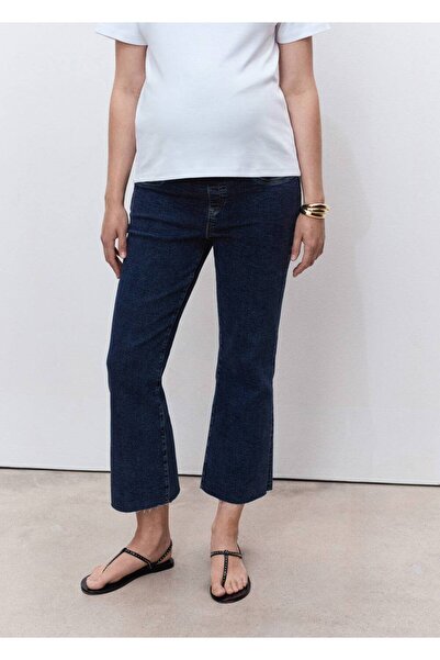 MANGO Woman Wide leg hamile jean