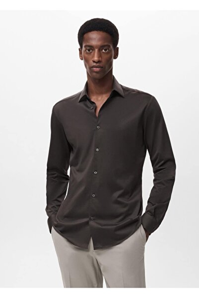 MANGO Man Comfort stretch ütü gerektirmeyen gömlek