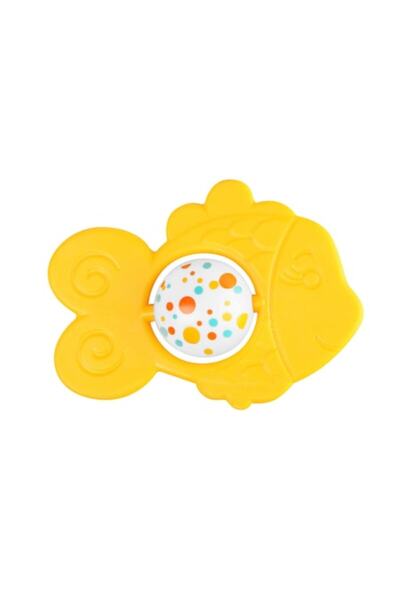 lets be child Teething Toy Fish Friend, 0-12 months, yellow, LetsBeChild