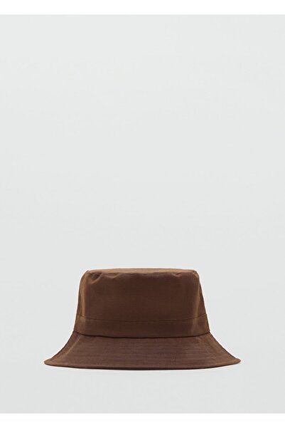 MANGO Woman Pamuklu bucket şapka
