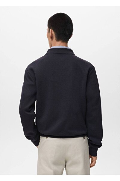 MANGO Man Regular kesim polo sweatshirt