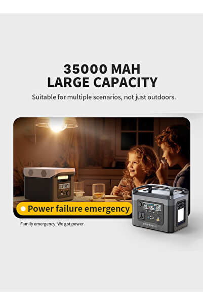 sharpdo 220V Outdoor Iron Lithium Large Capacity Mobile Power Supply