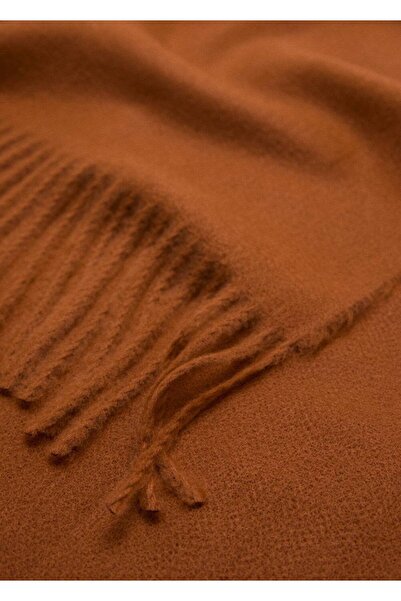 MANGO Woman Püsküllü atkı