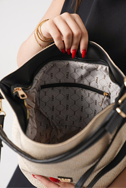 Solo Bag Women's Straw Daily Stylish Handle Cross Shoulder Bag